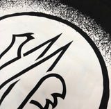 Moncler Graffiti Logo Cotton T-Shirt