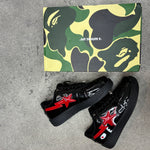 A Bathing Ape Bape Sta Low Shark Black