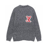 Louis Vuitton Intarsia Logo Wool Sweater