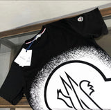 Moncler Graffiti Logo Cotton T-Shirt
