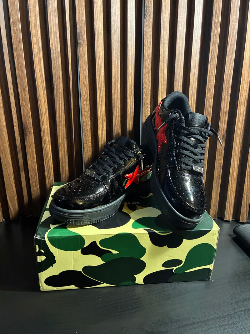 A Bathing Ape Bape Sta Low Shark Black