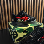 A Bathing Ape Bape Sta Low Shark Black