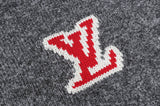 Louis Vuitton Intarsia Logo Wool Sweater