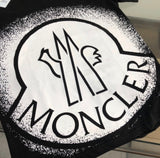 Moncler Graffiti Logo Cotton T-Shirt