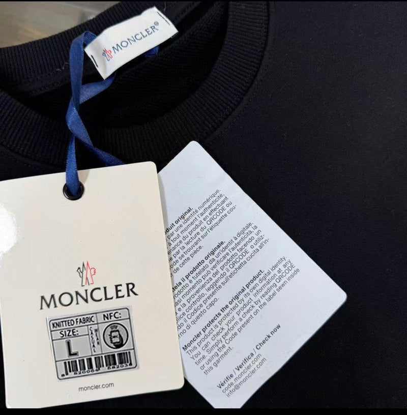 Moncler Large Logo Crewneck Sweatshirt